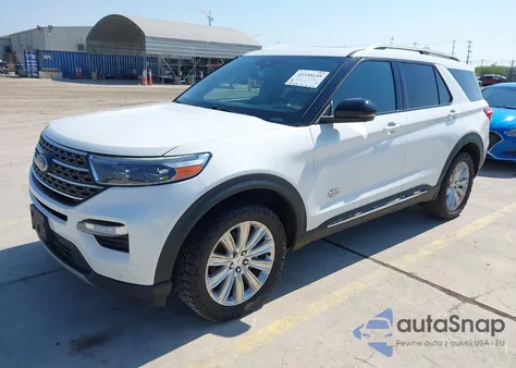 2021 Ford Explorer King Ranch z USA, uszkodzony, nr VIN 1FM5K8LC5MGC36687